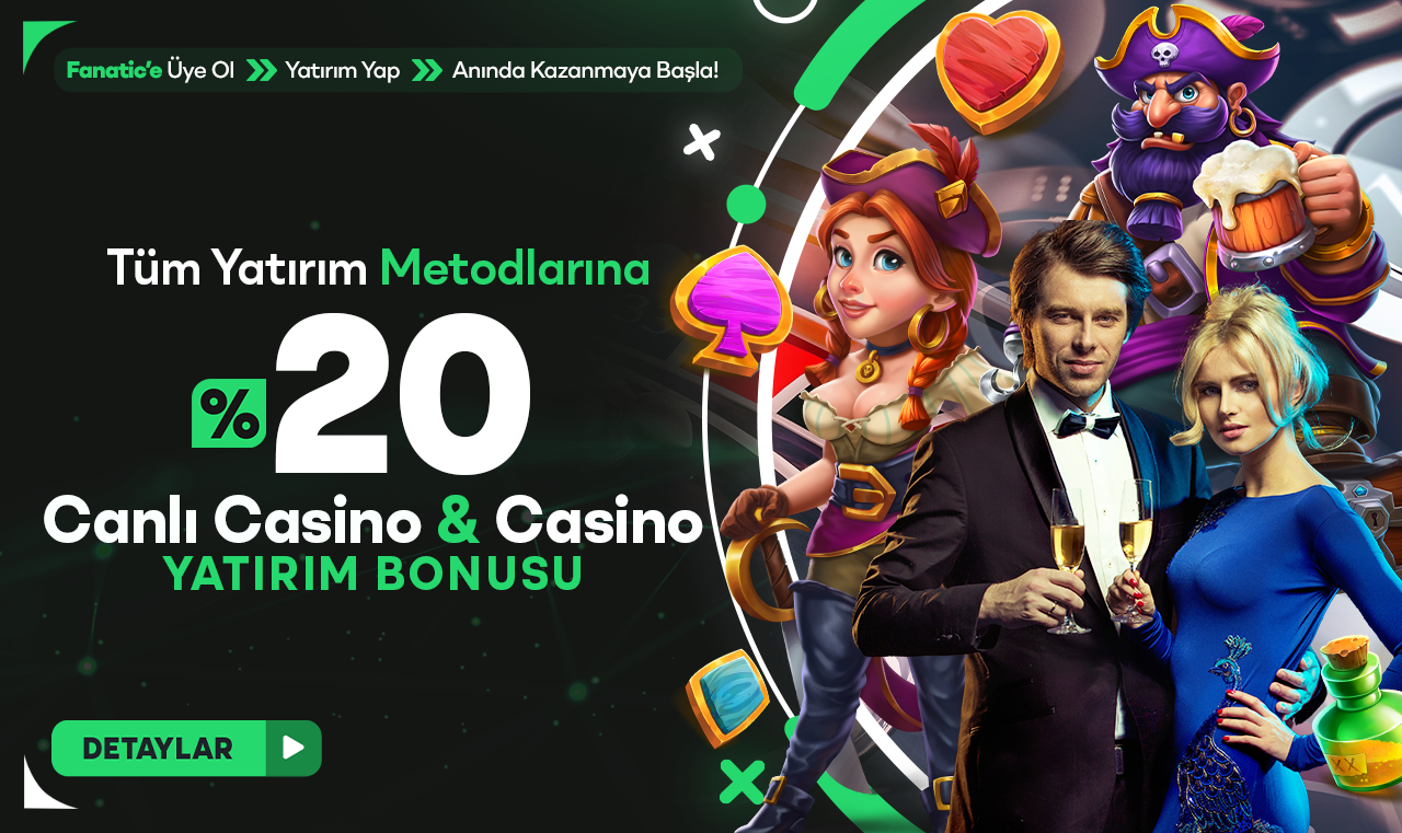 Casino&Slot Çevrimsiz Yatırım Bonusu